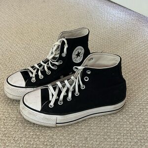 Black Platform Converse (7)